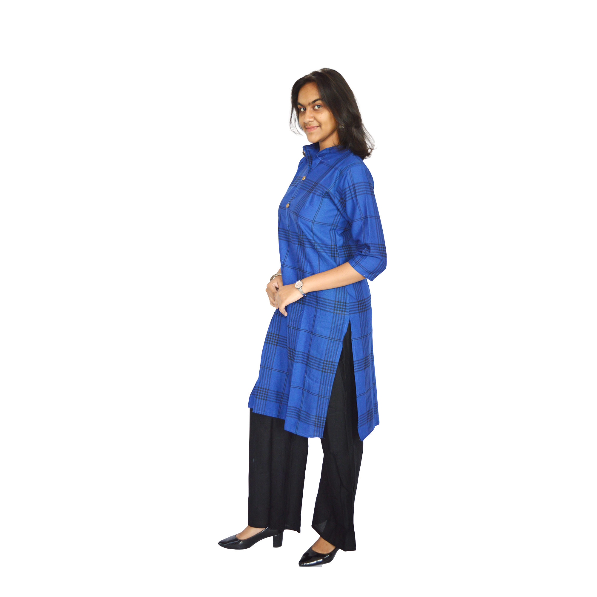 Pearlfly cotton printed kurti palazzo set