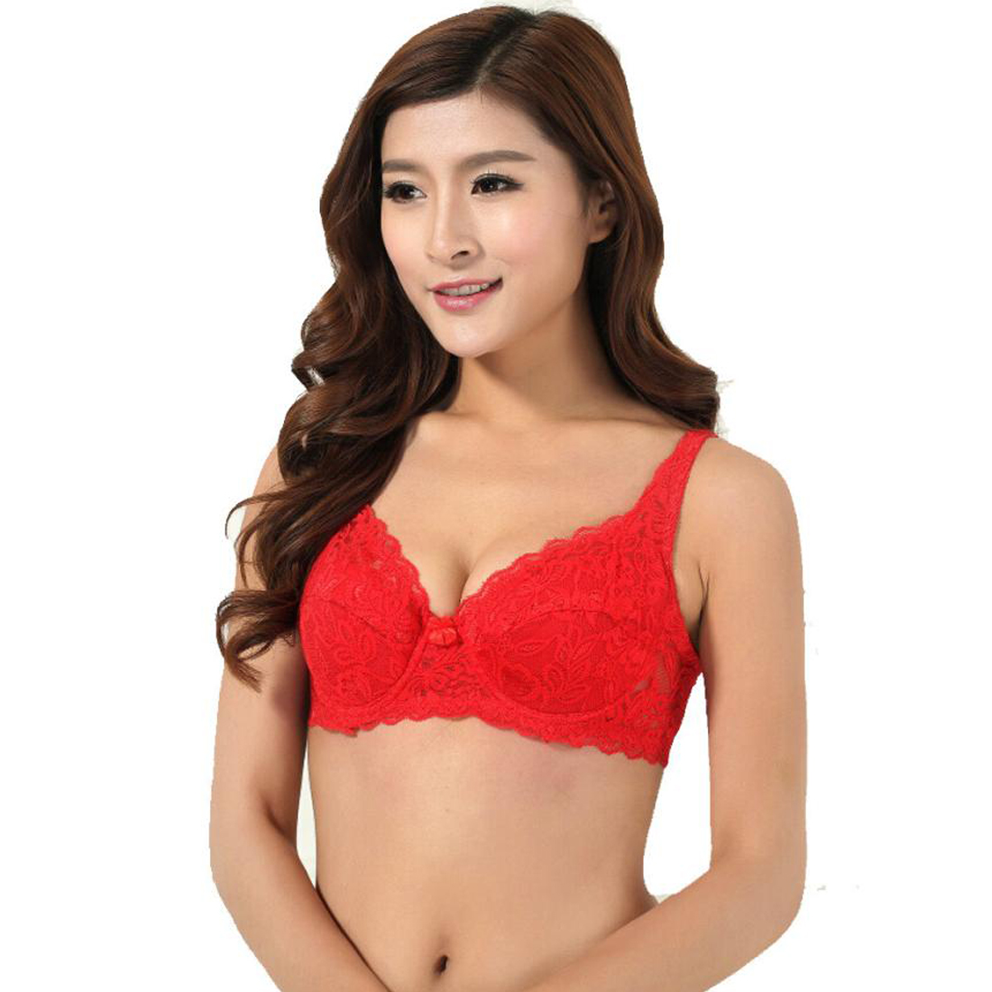 Pearlfly Pushup Bra Non padded