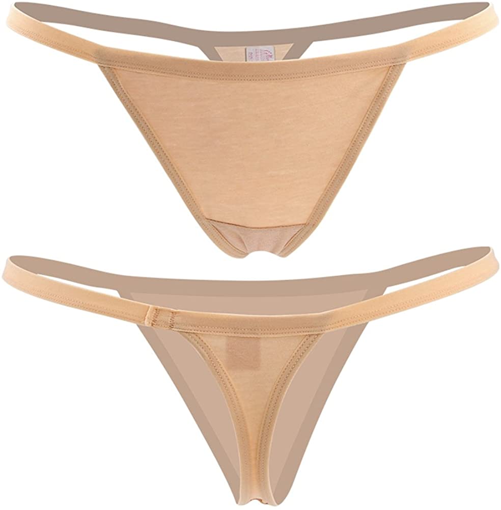  Pearlfly Women Cotton G-String [ Combo-2]