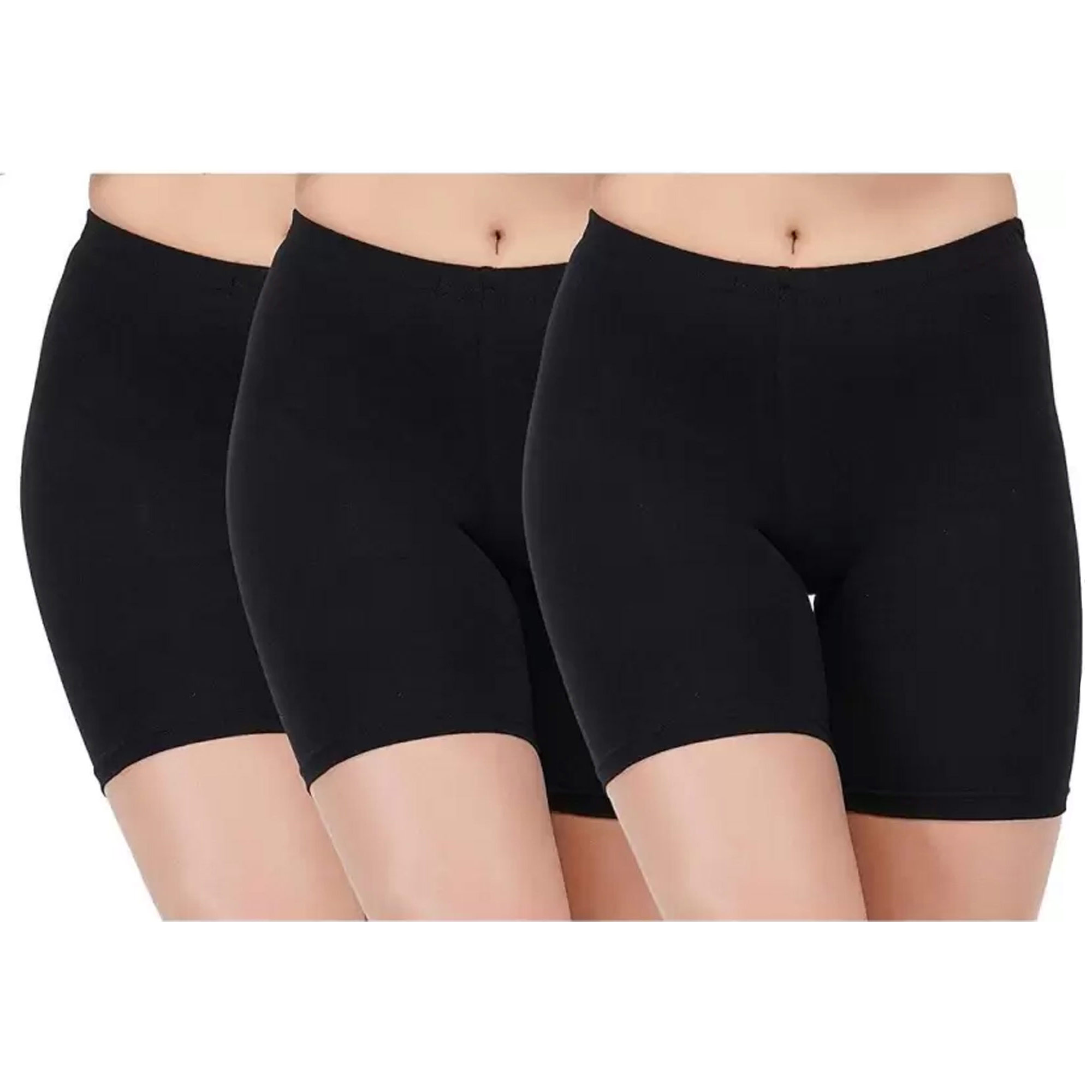 Pearlfly Cycling Shorts Womens [Combo-3]