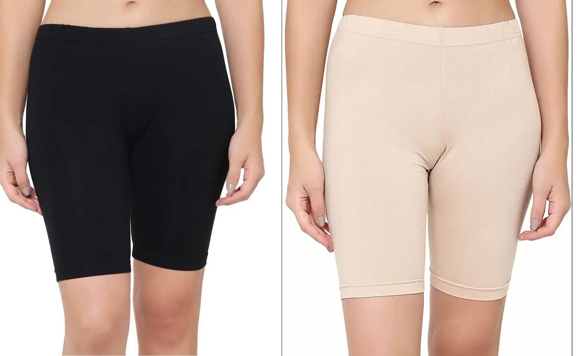 Pearlfly Cycling Shorts Womens [Combo-2]