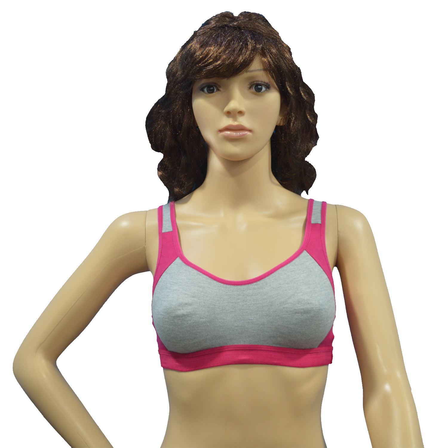 Pearlfly women bandeau light bra