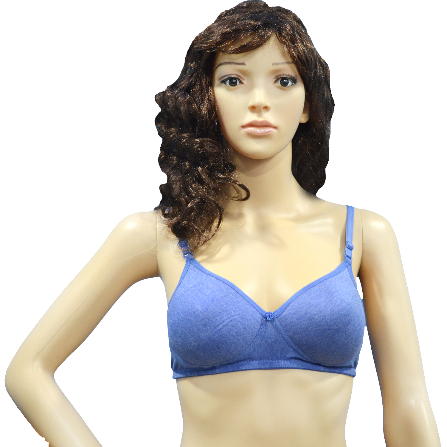 Pearlfly women bandeau light bra