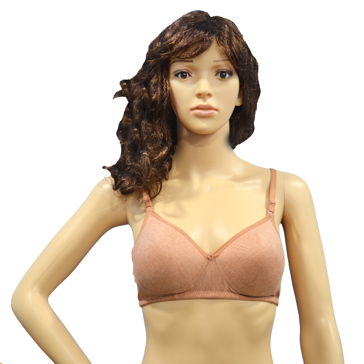 Pearlfly women bandeau light bra