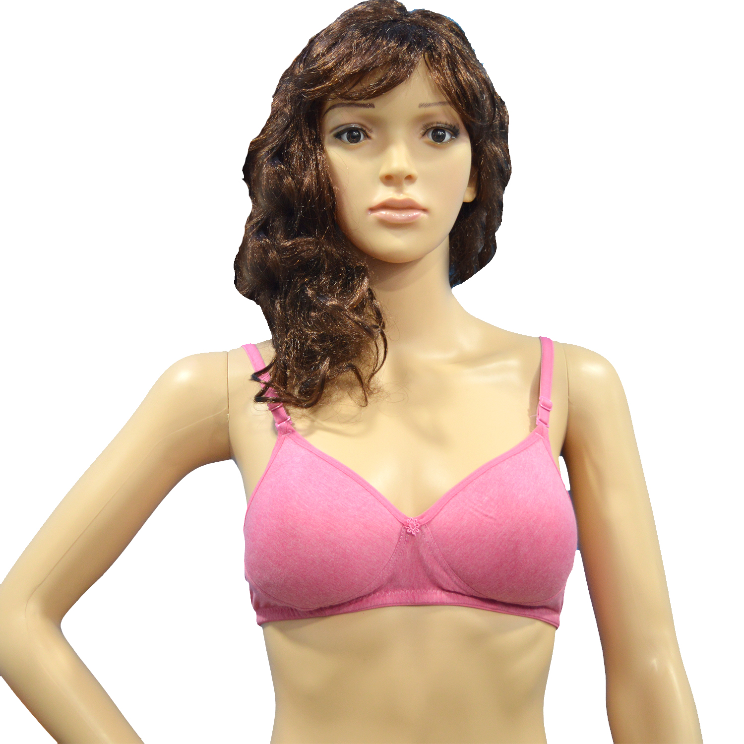 Pearlfly women bandeau light bra