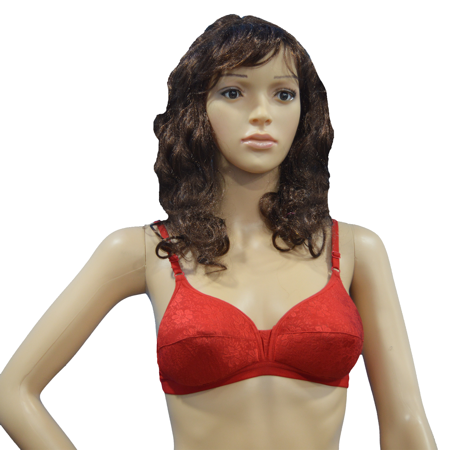Pearlfly women bandeau light bra