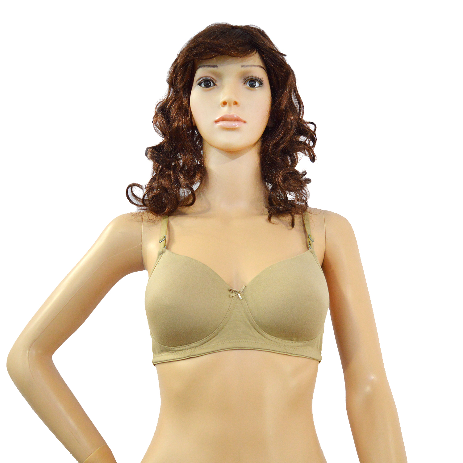 Pearlfly women bandeau light bra