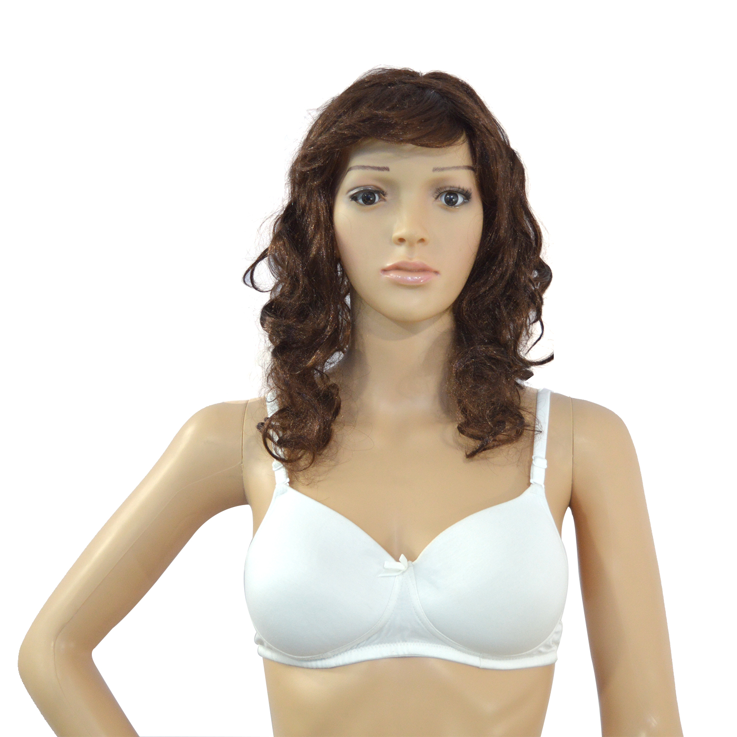 Pearlfly women bandeau light bra