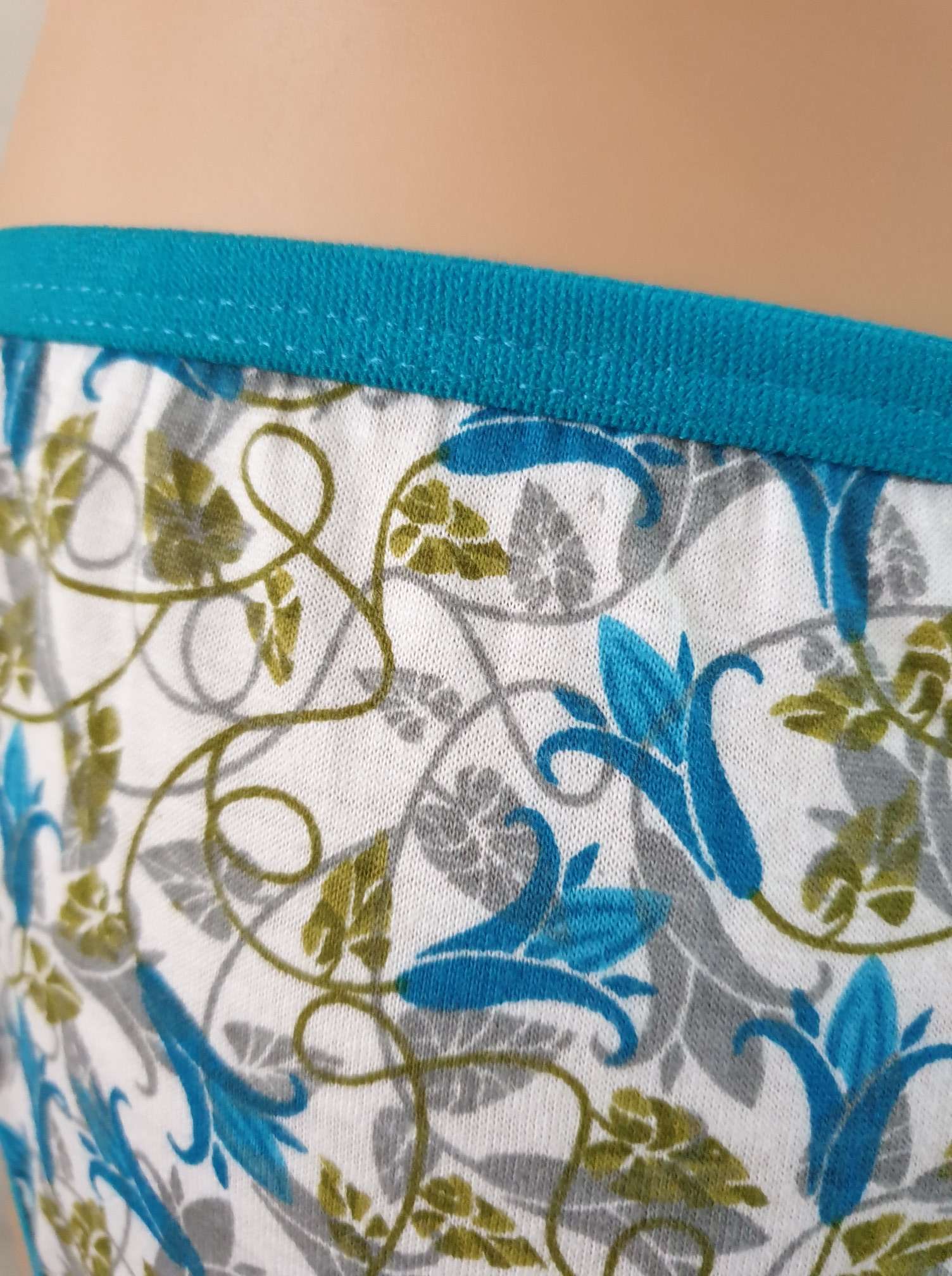 Pearl fly Cotton Printed Hipster Panty 