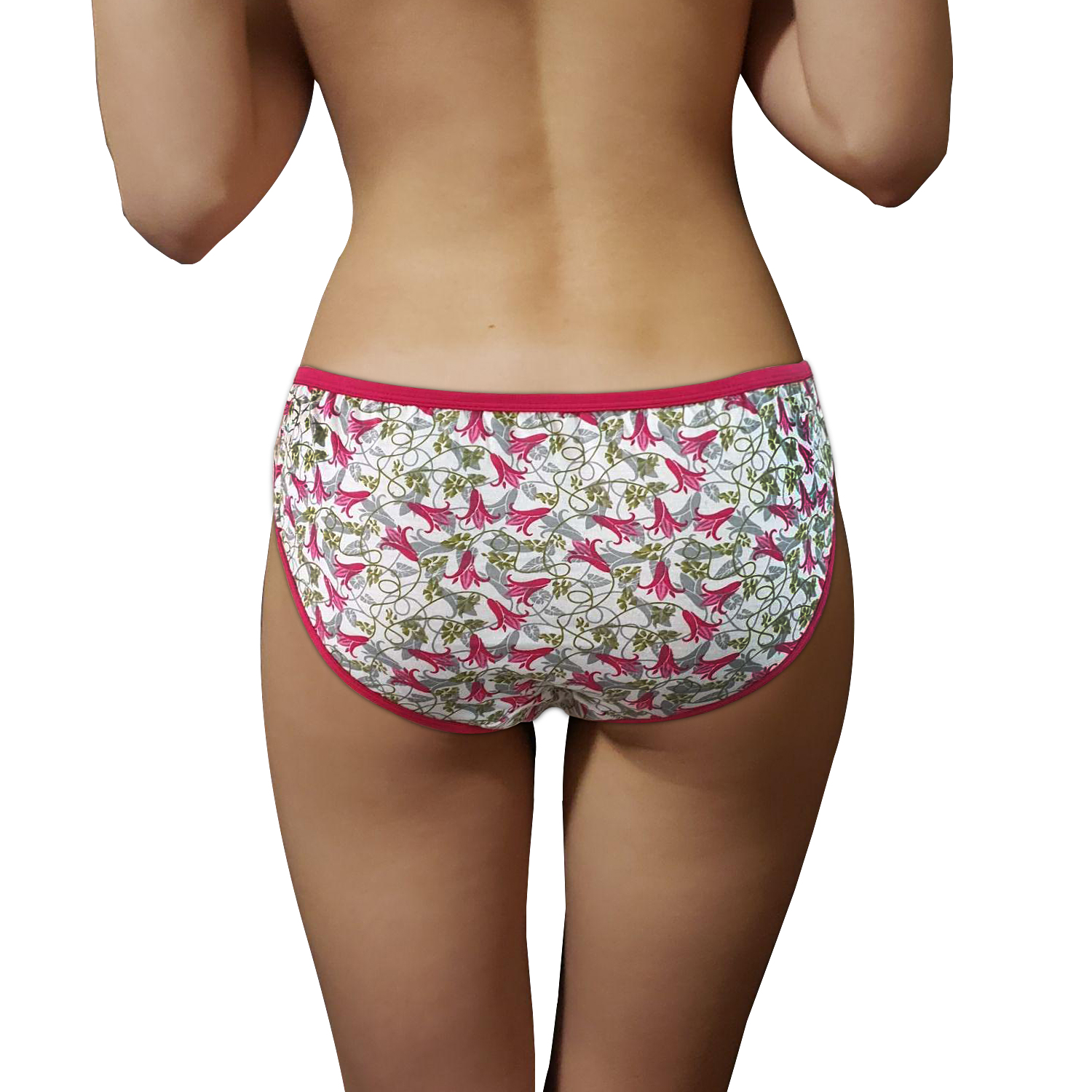 Pearl fly Cotton Printed Hipster Panty 