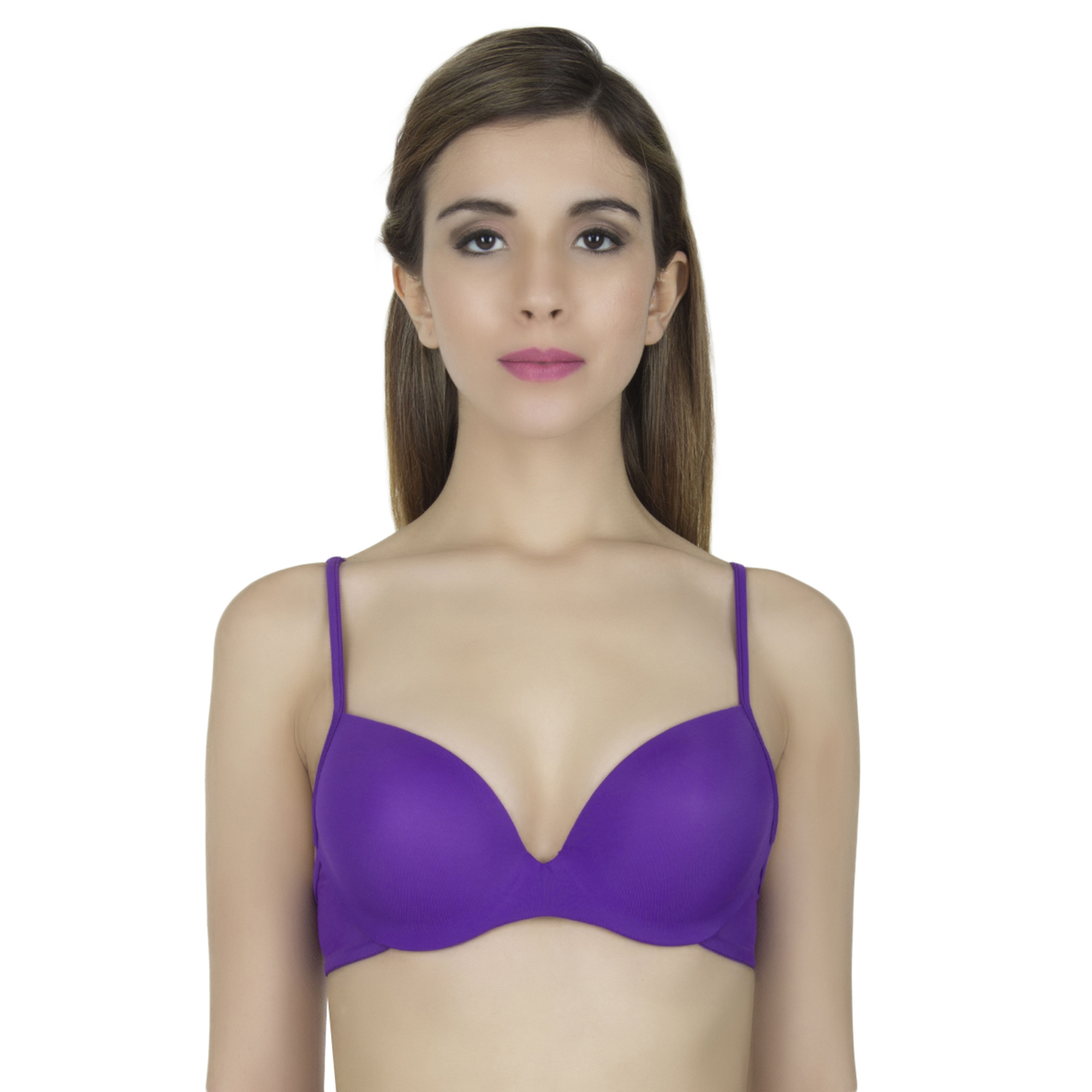 pearlfly Soft Seamless Tshirt Bra violet