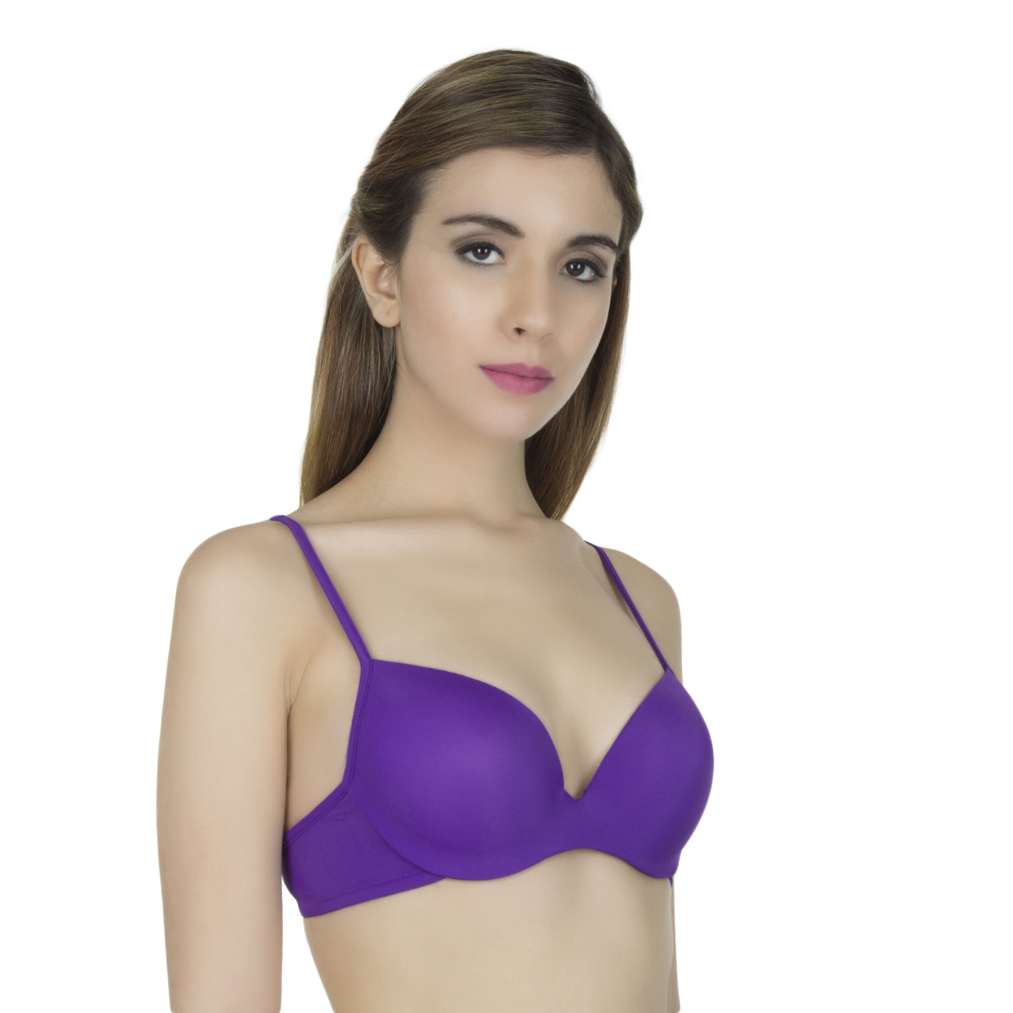 pearlfly Soft Seamless Tshirt Bra violet 