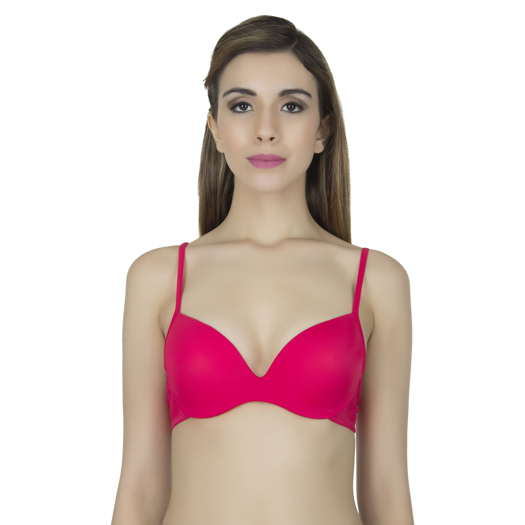 pearlfly Soft Seamless Tshirt Bra pink