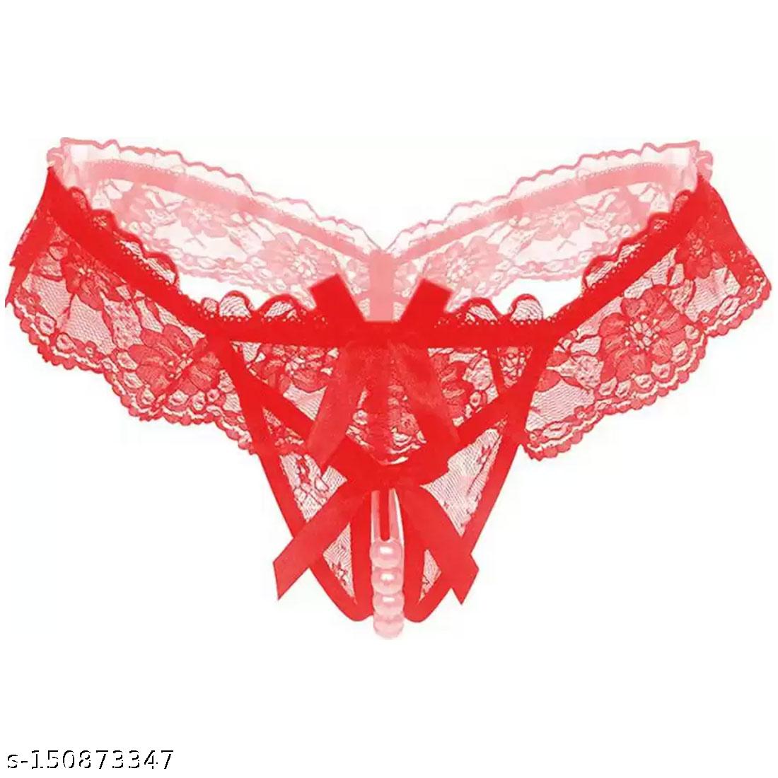 Pearl fly Women Lace G-String