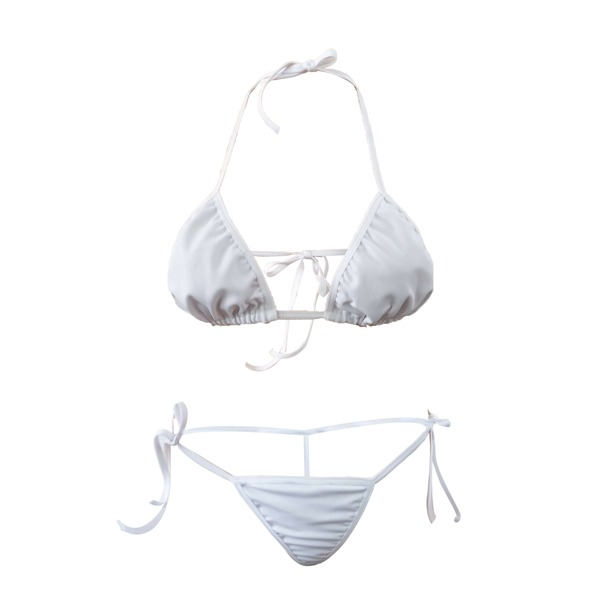 Pearlfly Women's Spandex Mini Bikini 