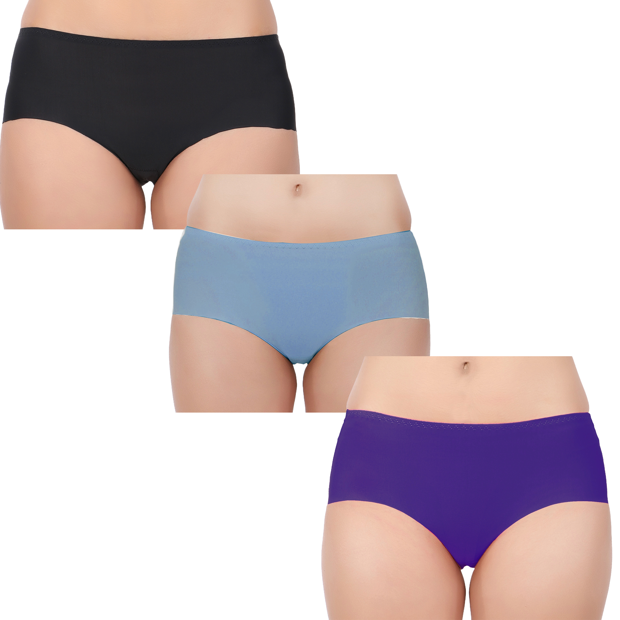 Pearlfly Women seamless Panty [Combo 3] 
