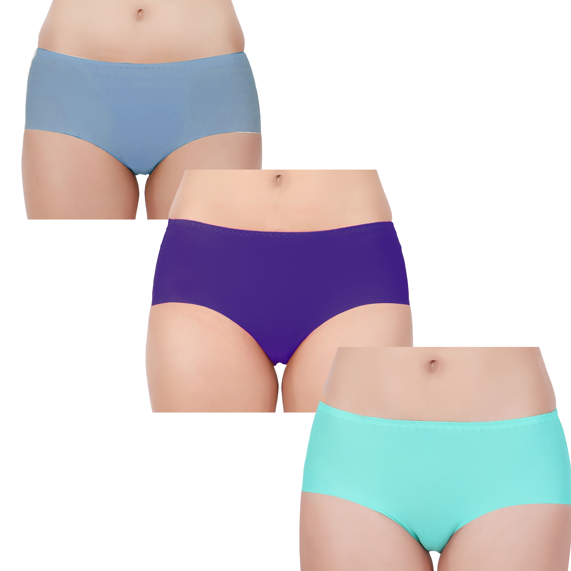 Pearlfly Women seamless Panty [Combo 3]