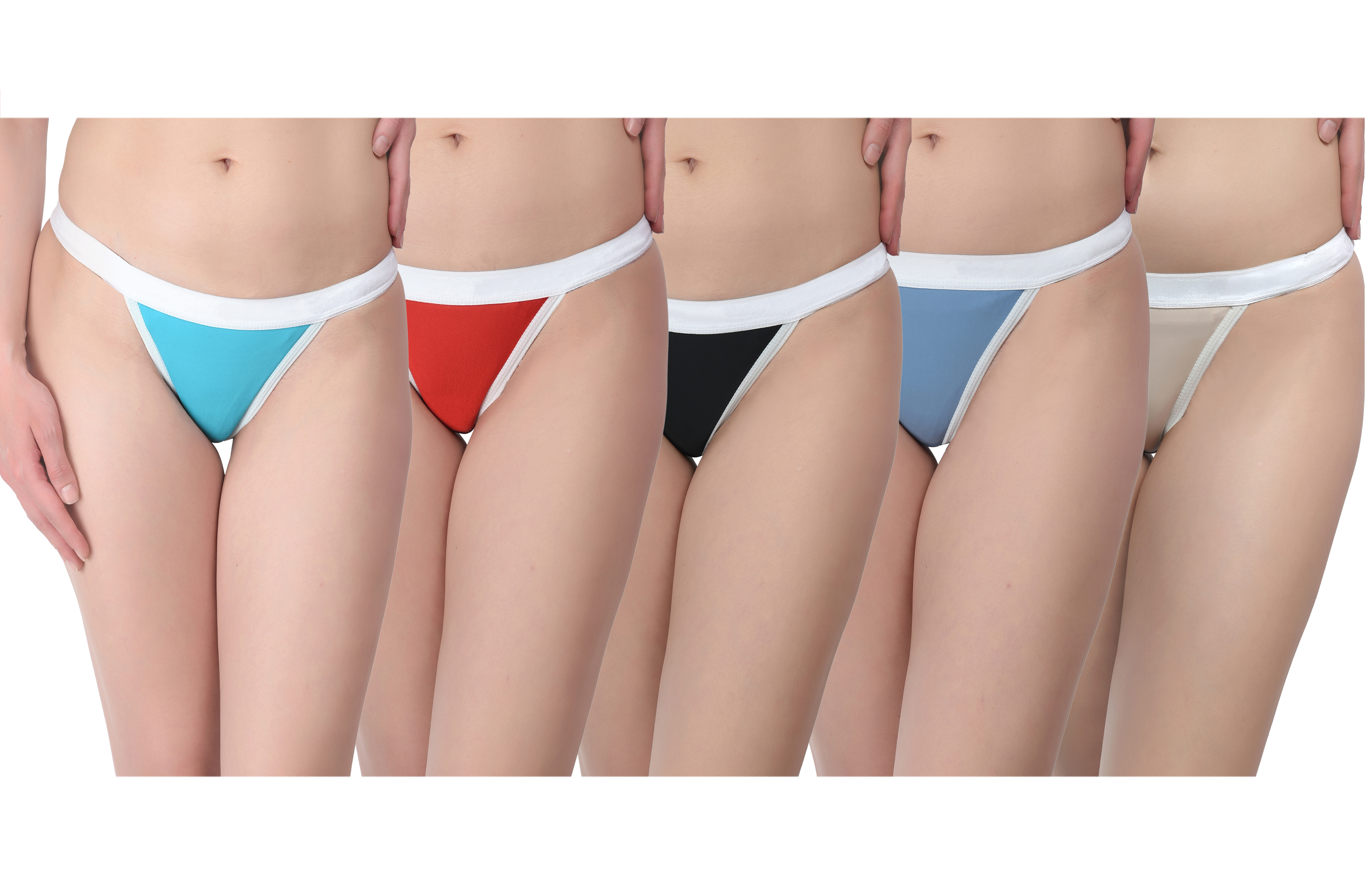 Pearlfly Women seamless Panty [Pack of4]