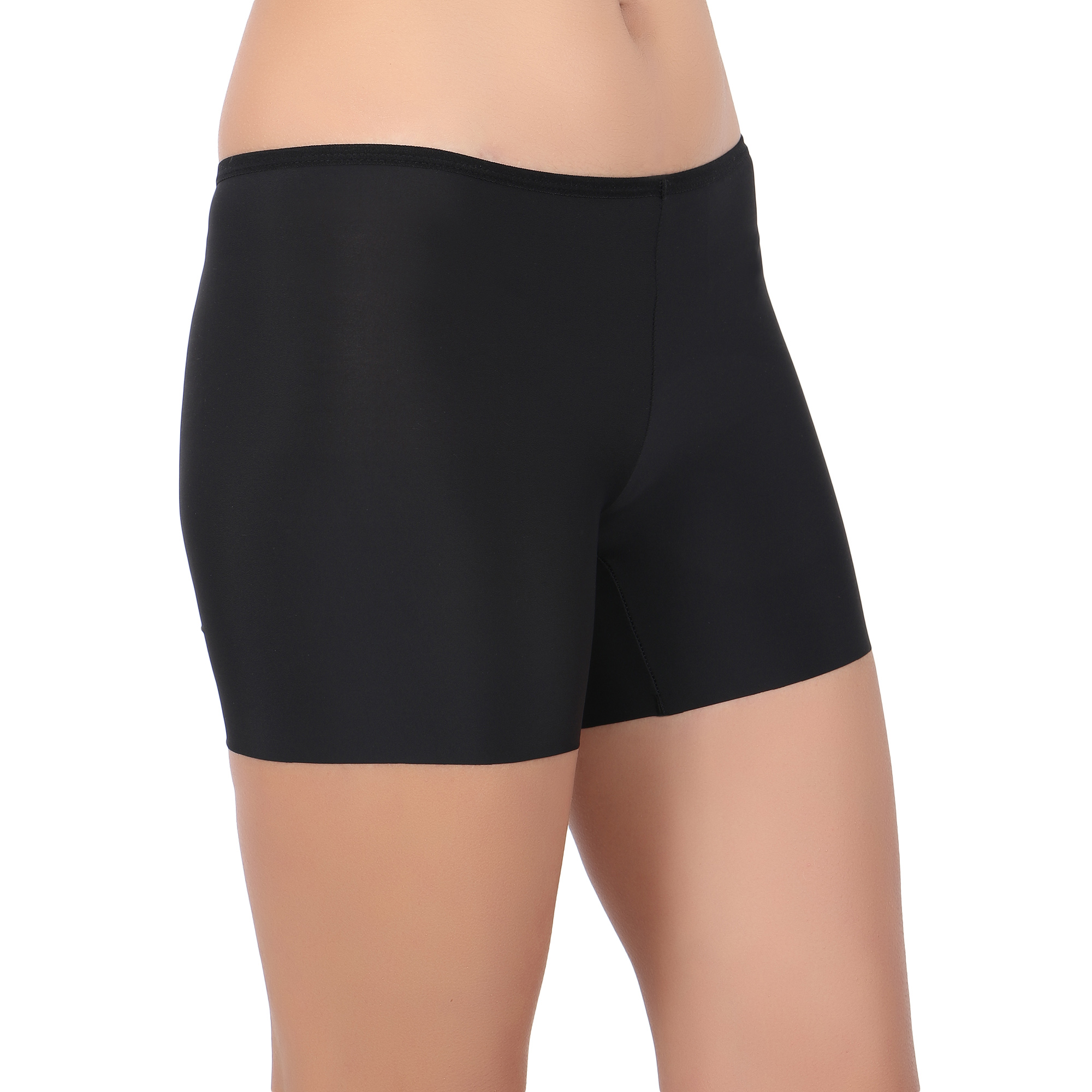 Pearlfly Seamless Lycra Tight Fit Slip Stretchable Shorts[Combo3]