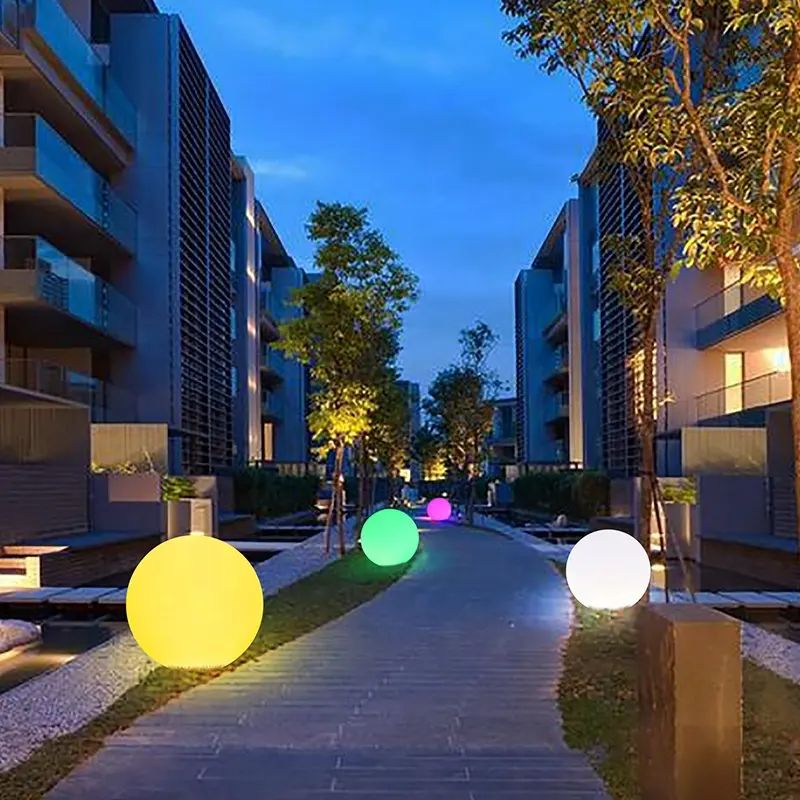 Outdoor LED Solar Balls