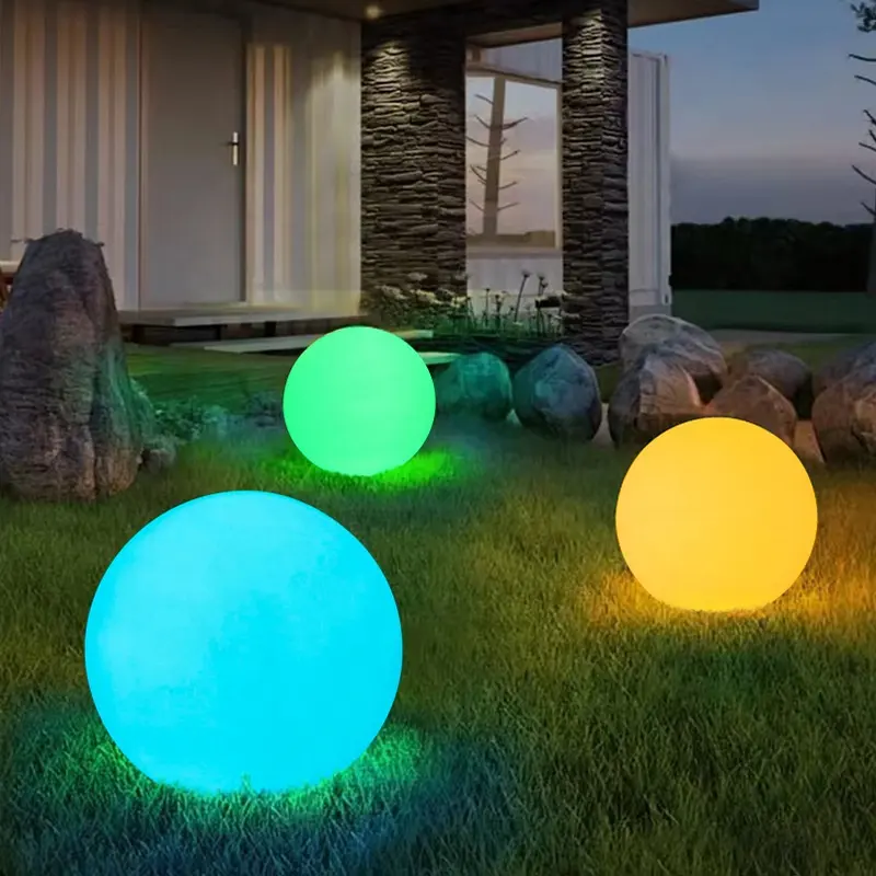 Outdoor LED Solar Balls