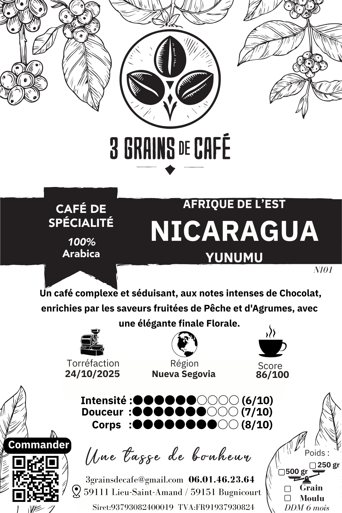 NICARAGUA "Delicieux"