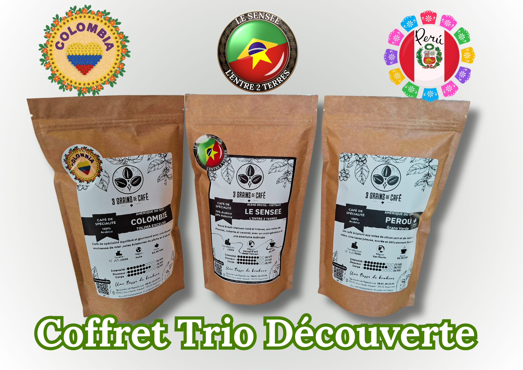 Coffret Trio Découverte