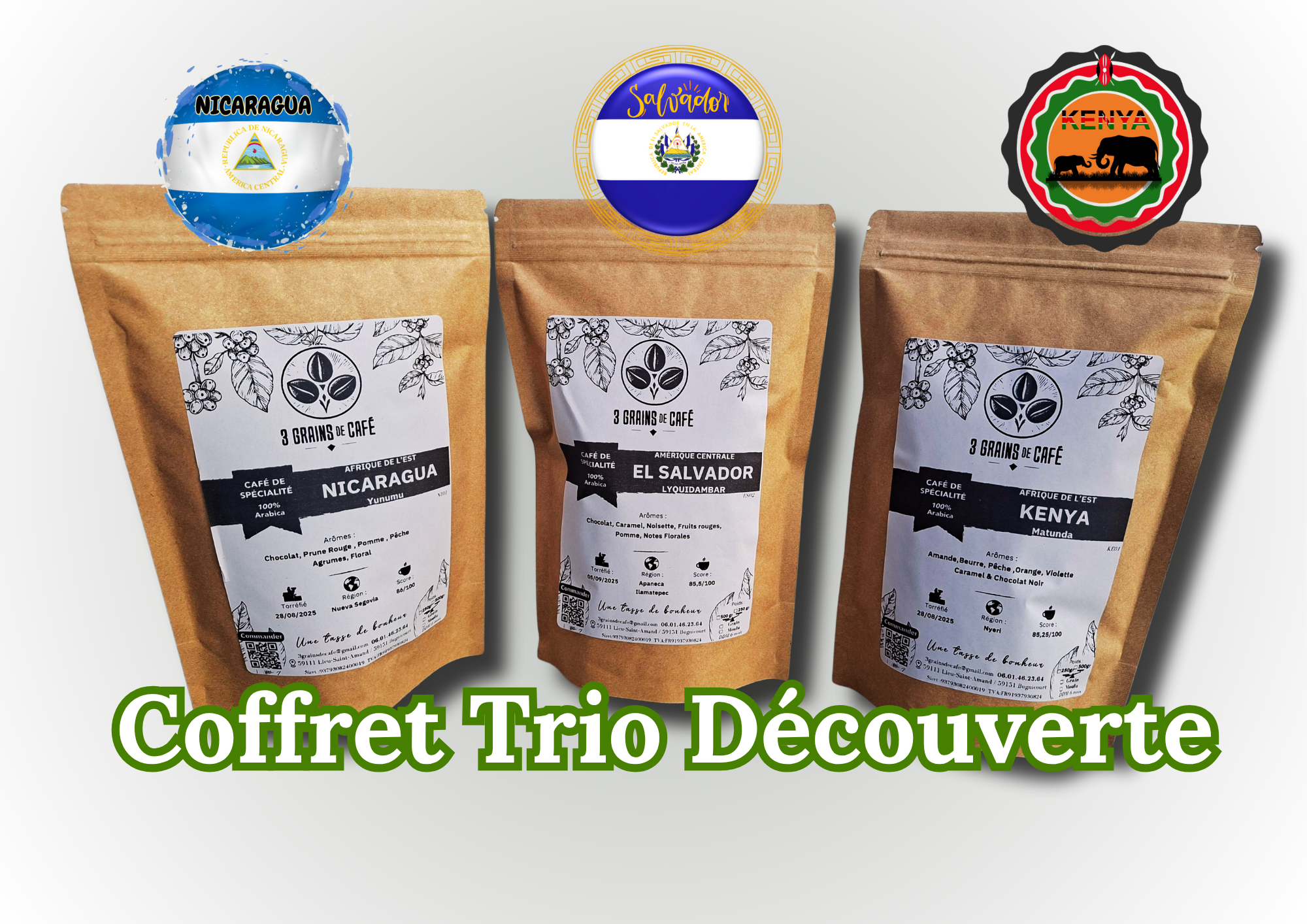 COFFRET TRIO DECOUVERTE