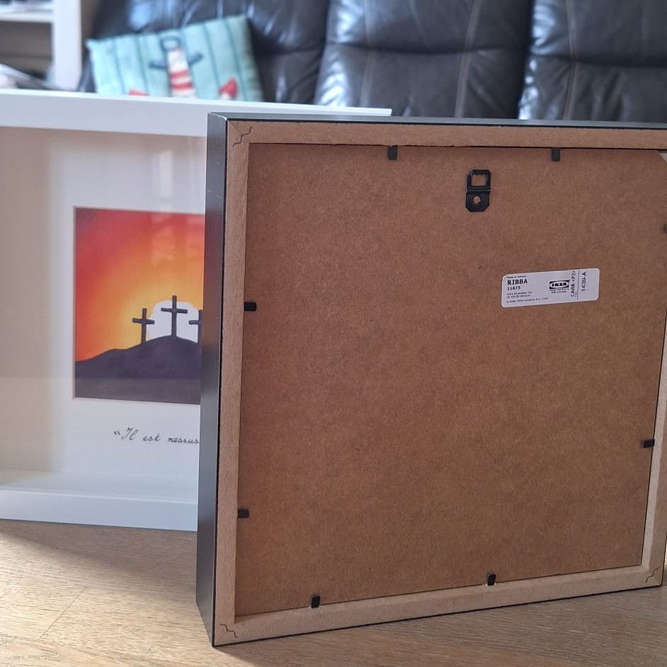 Aquarelle pascale - Il est ressuscité ! 