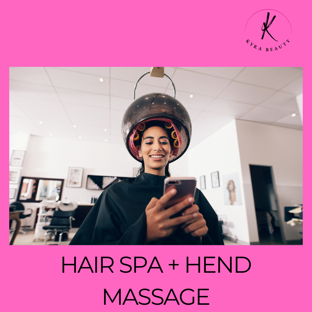 HAIR SPA + HEAD MASSAGE