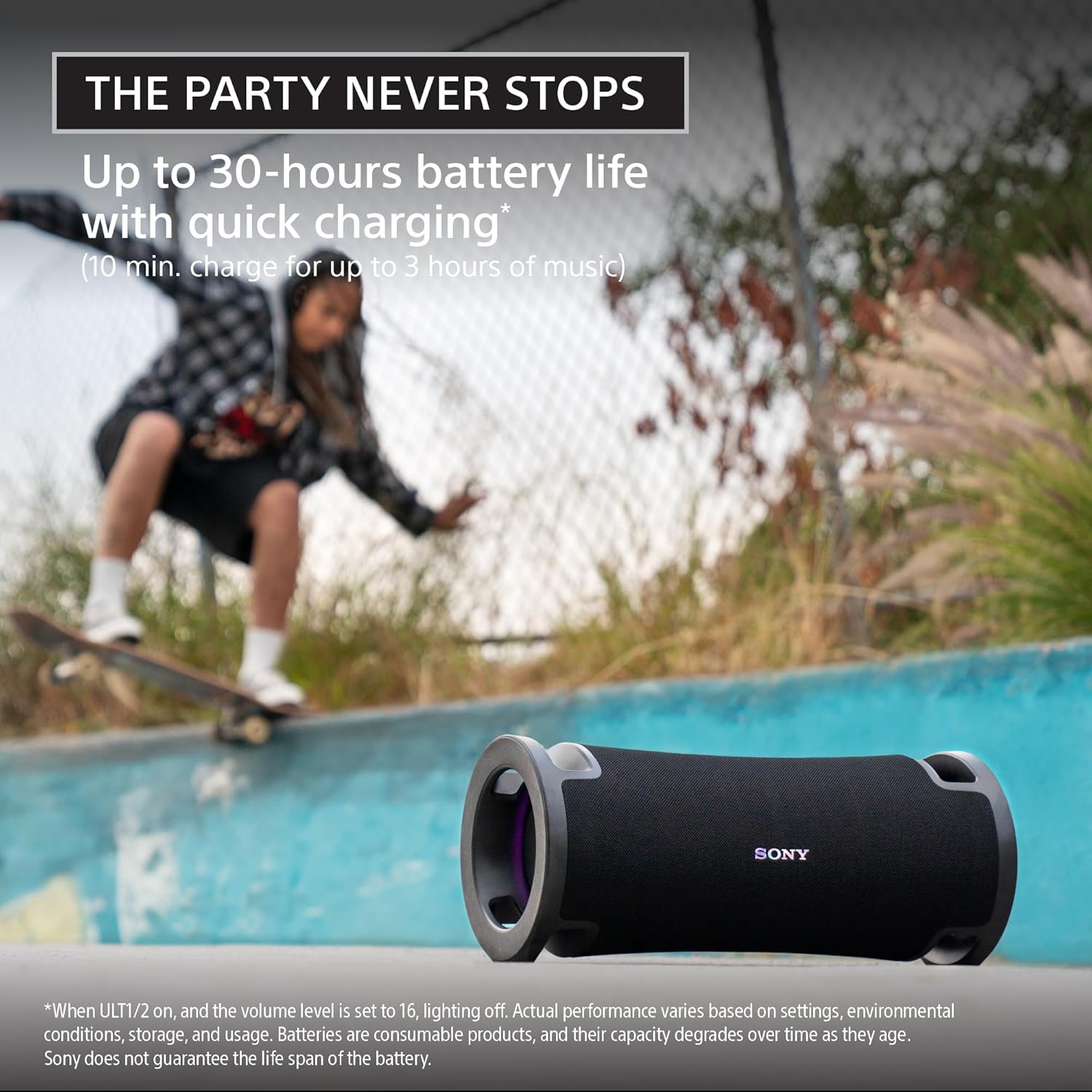 SONY ULTFIELD 7 BLUETOOTH SPEAKER