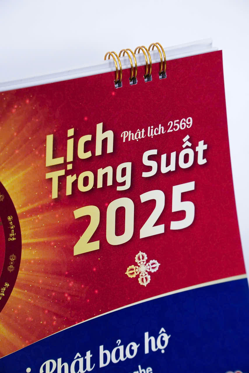 Lịch nâng cao rung động tâm thức 2025