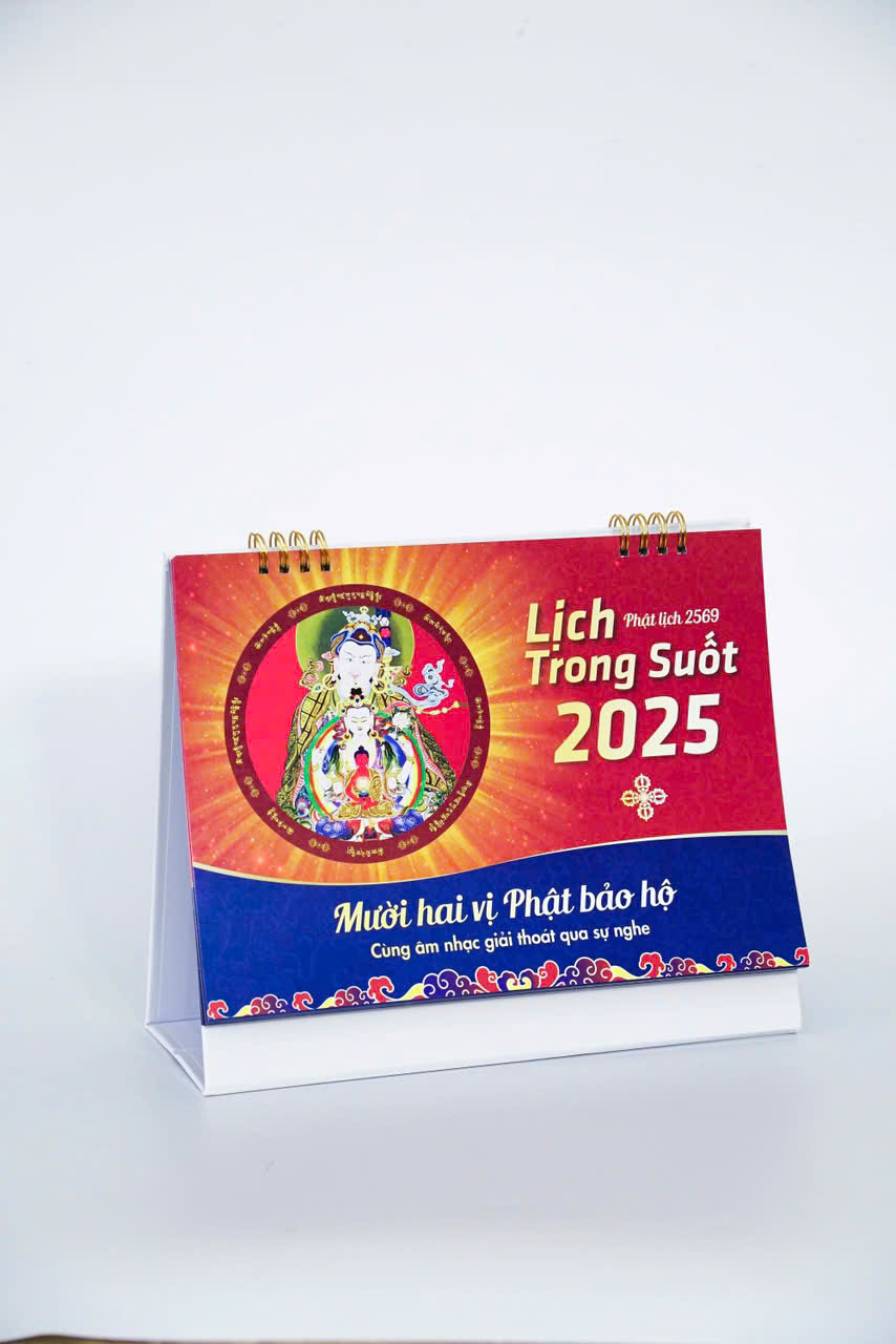 Lịch nâng cao rung động tâm thức 2025