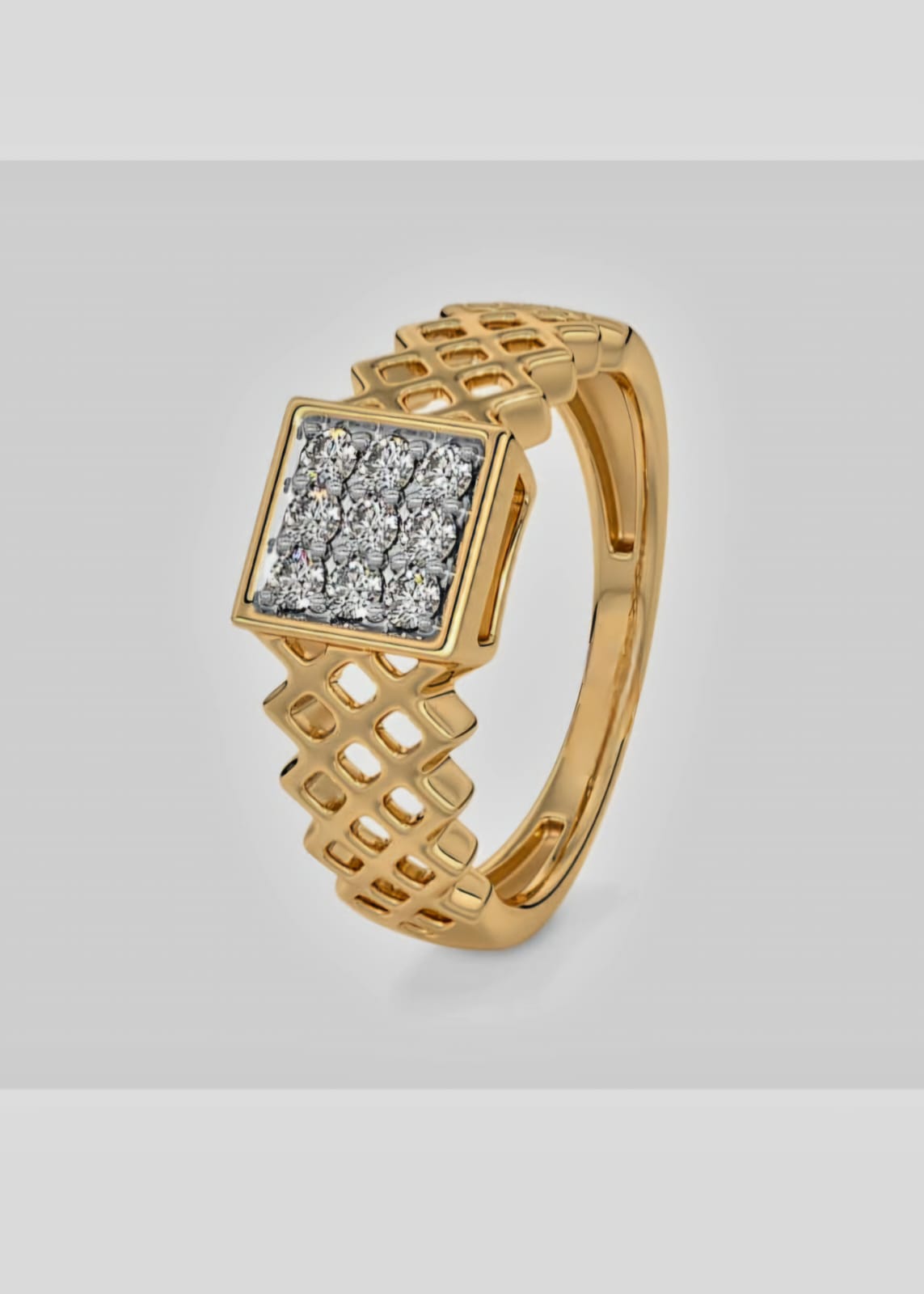 Gold Diamond Ring