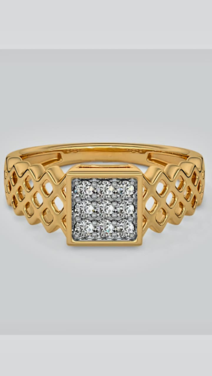 Gold Diamond Ring