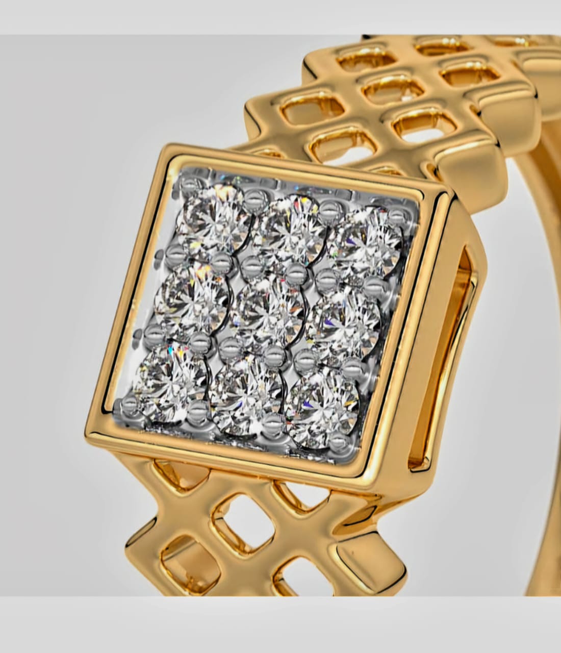 Gold Diamond Ring