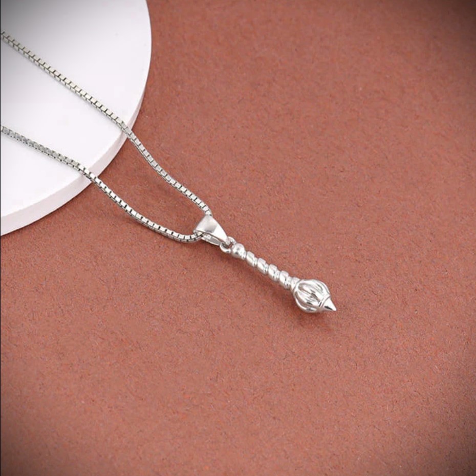 The Protector: Silver Hanuman Pendant for Men