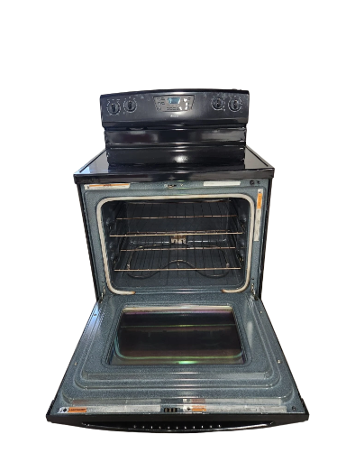 Amana Stove Black AER5844VCB  30" 