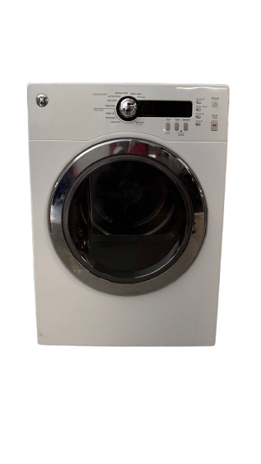 GE Used Washer Dryer Stackable WCVH4800KWW Set 24"
