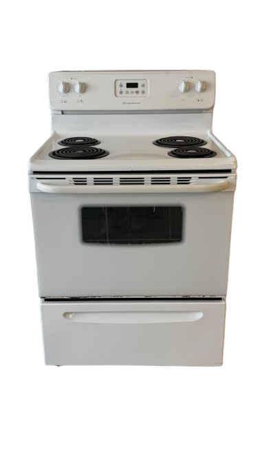 Frigidaire Used Stove white Coil CFEF312GS 30" 