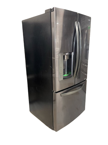 LG Used Fridge Black stainless LFXS24623D 33"