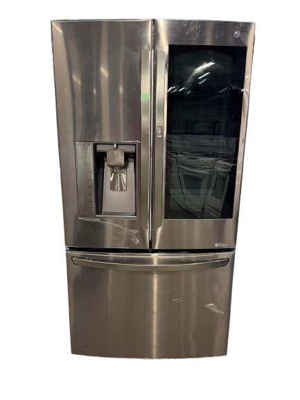 LG Used Fridge Black stainless LFXS30796D 36" 
