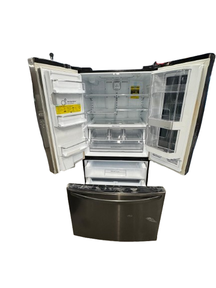 LG Used Fridge Black stainless LFXS30796D 36" 