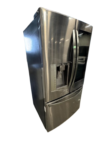 LG Used Fridge Black stainless LFXS30796D 36" 