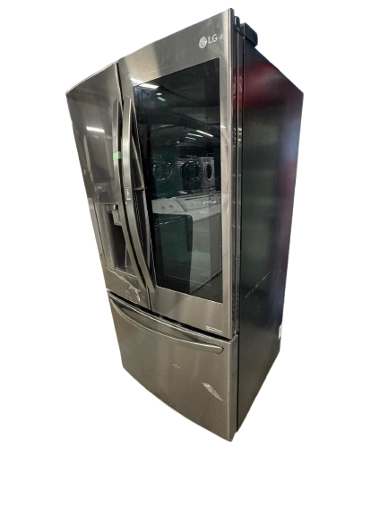 LG Used Fridge Black stainless LFXS30796D 36" 