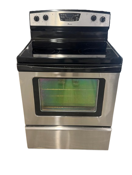 Amana Used Stove Stainless AER5844VCS 30" 