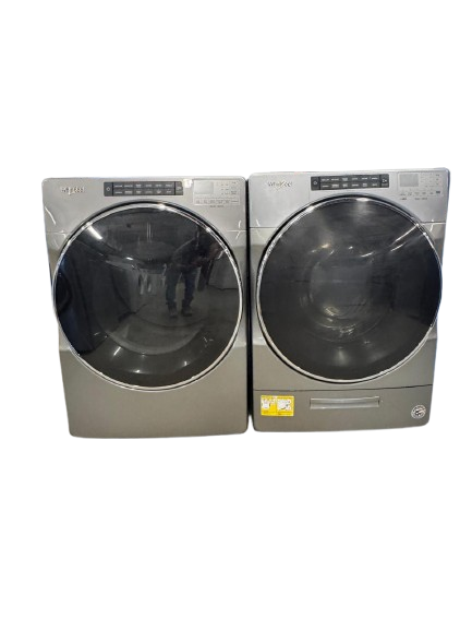 Whirlpool Used washer dryer WFW6620HC YWED6620HC set 27"