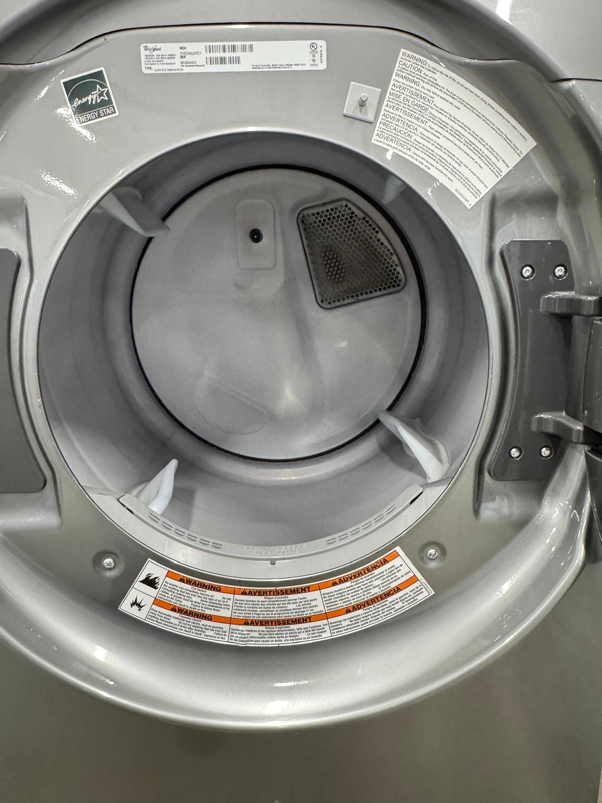 Whirlpool Used washer dryer WFW6620HC YWED6620HC set 27"