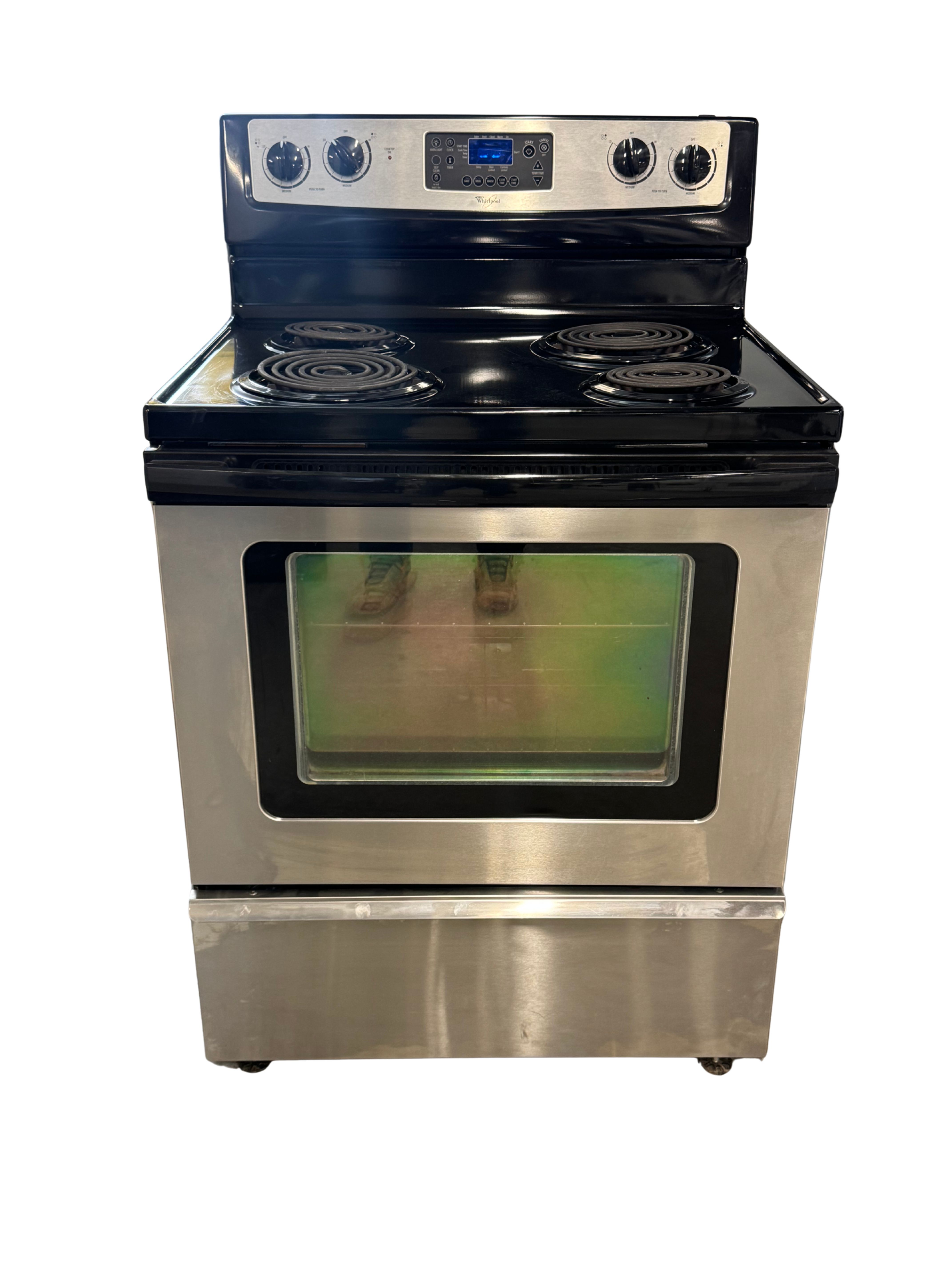 Whirlpool Stainless Stove Used Coil YRF263LXTS 30" 