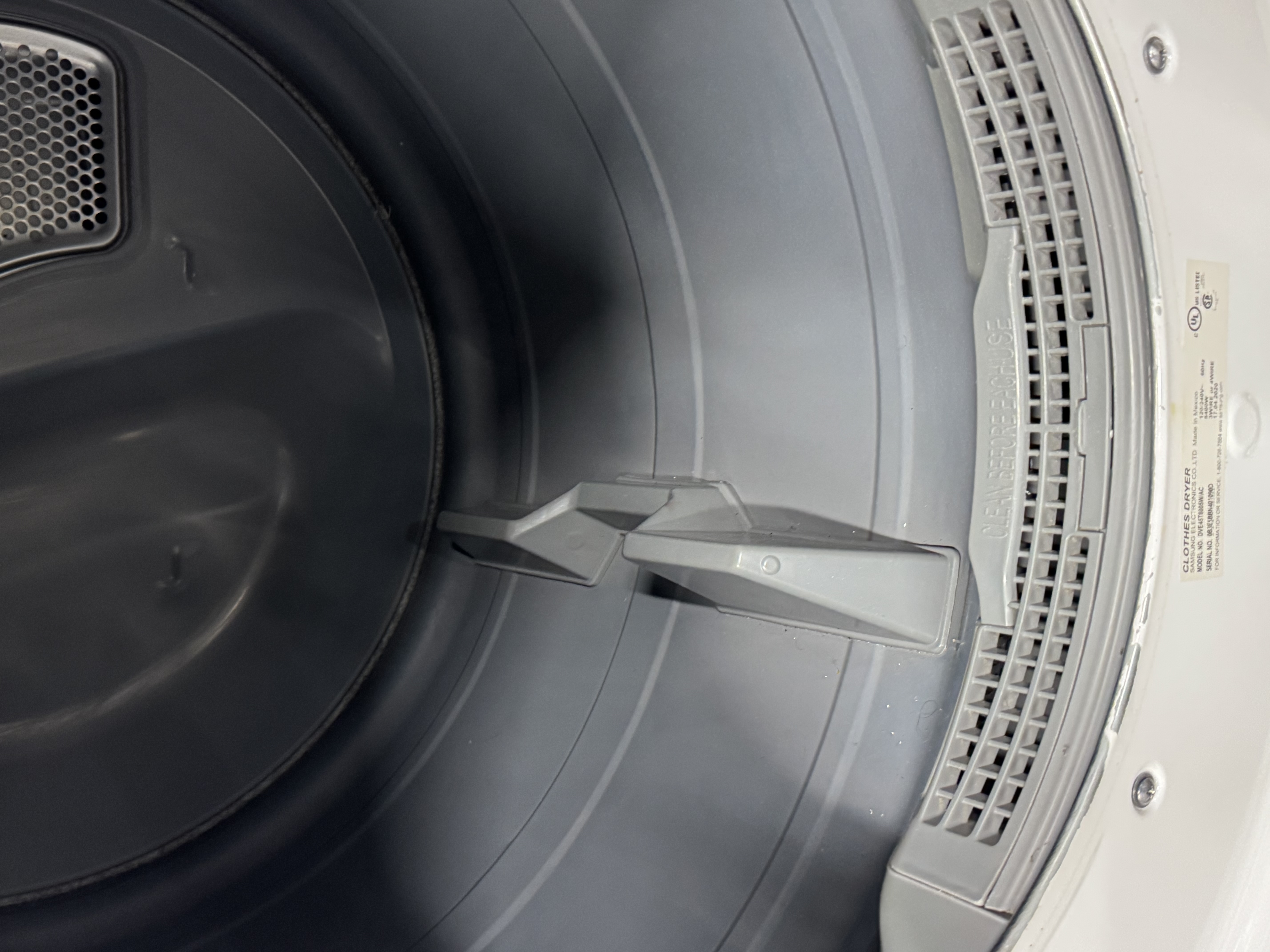 Samsung Used washer dryer WF45T6000AW DVE45T6005W Set 27